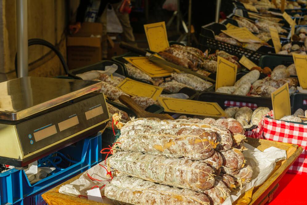 Wochenmarkt in Chagny