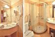 Badezimmer mit Dusche