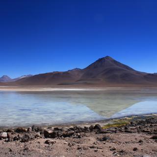 Lagune in der Wüste Boliviens