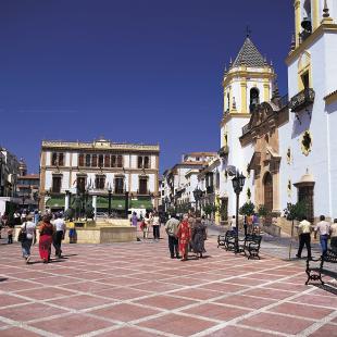 Plaza del Socorro in Ronda