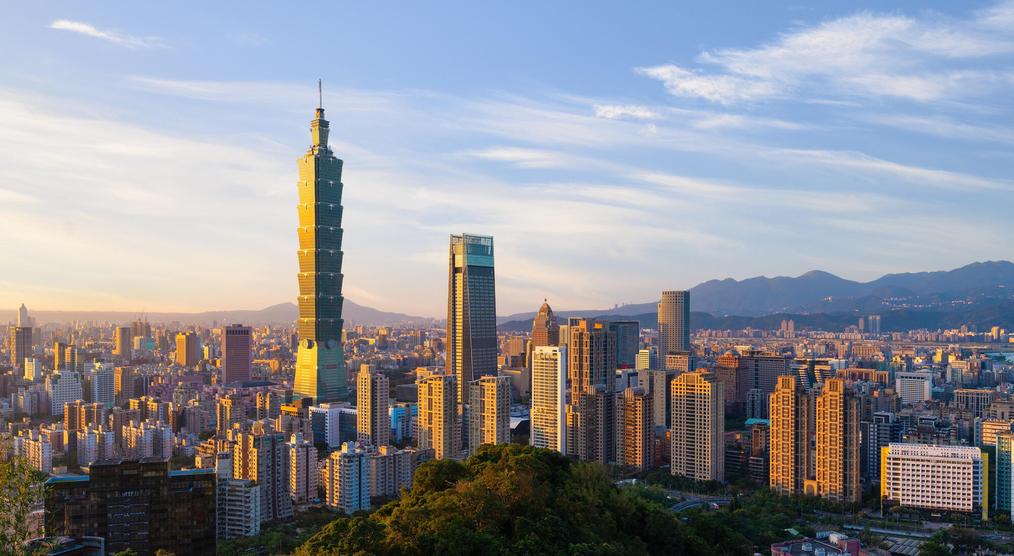 Skyline von Taipei