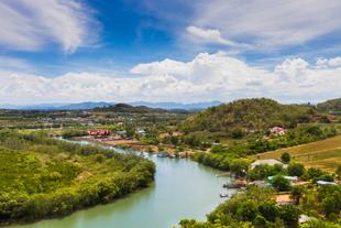 Blick auf Hua Hin