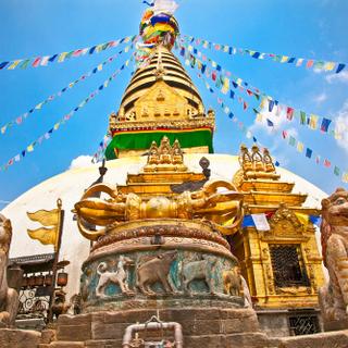 Swayambhunath Tempel in Kathmandu