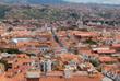 Stadt Sucre aus der Vogelperspektive