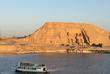 Blick vom Schiff auf den Großen Tempel von Abu Simbel