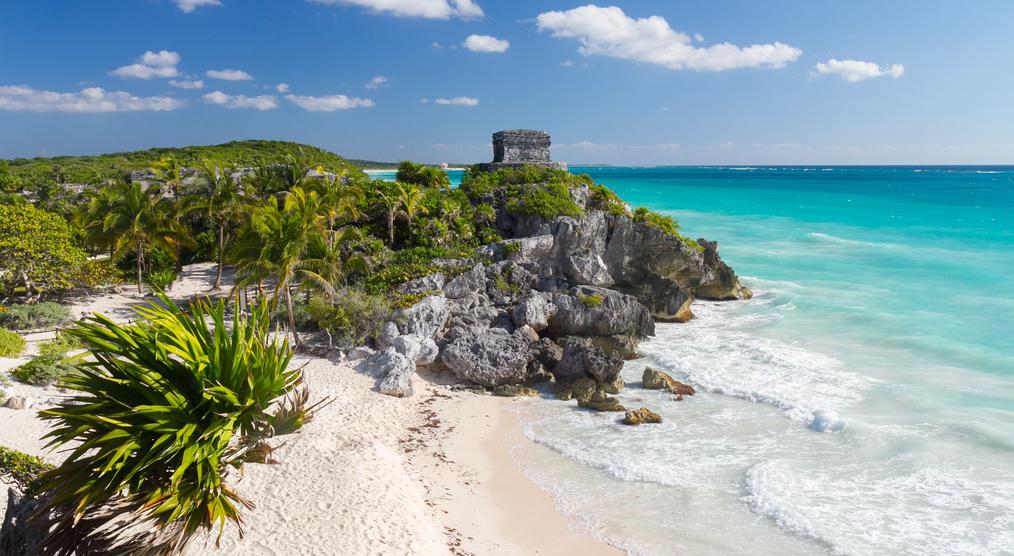 Strand in Tulum