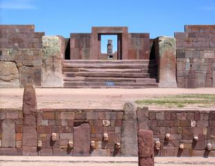 Tiwanaku Ruinen