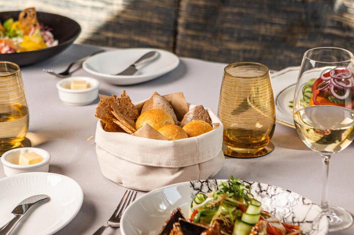 Essen im Restaurant 