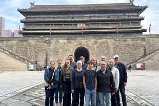 Gruppenfoto in Xian