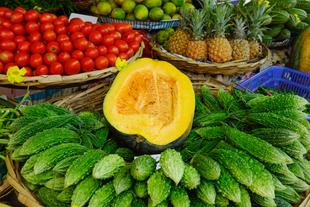Früchte und Gemüse auf Mauritius 