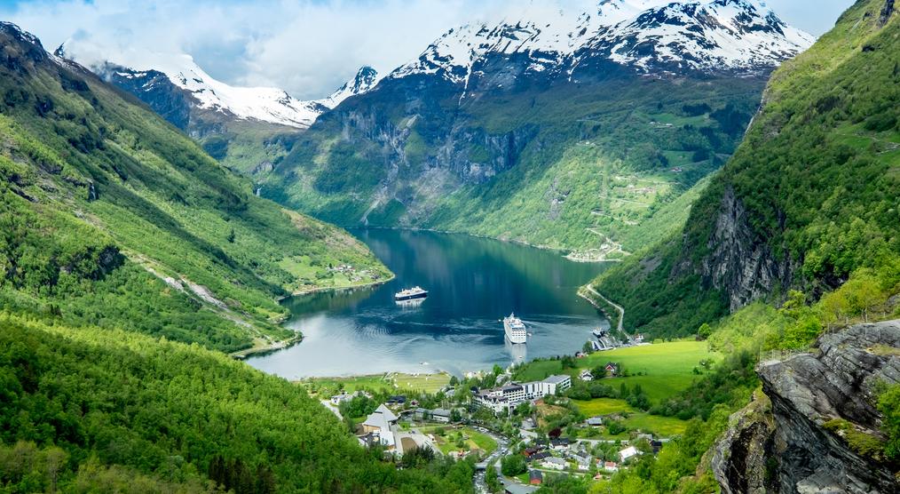 Fjorde in Norwegen