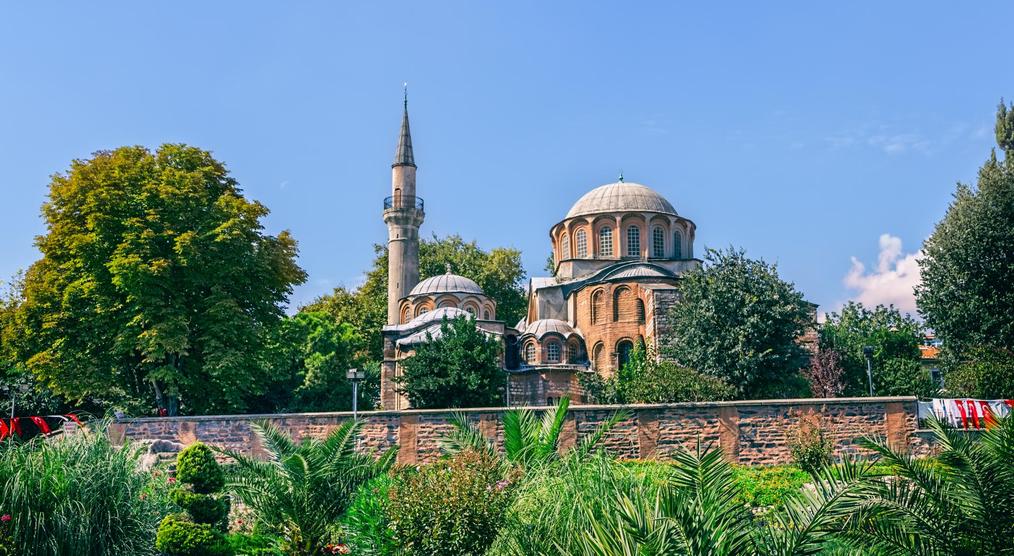 Chora Kirche mit Garten