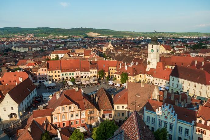 Blick auf Hermannstadt 