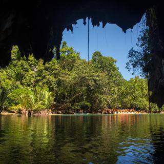 Puerto Princesas Höhlen auf dem Underground River 