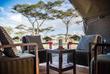 einladende Terrasse im Olaado Camp