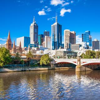 Spaziergang am Yarra River 