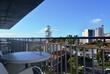 Ausblick vom Balkon