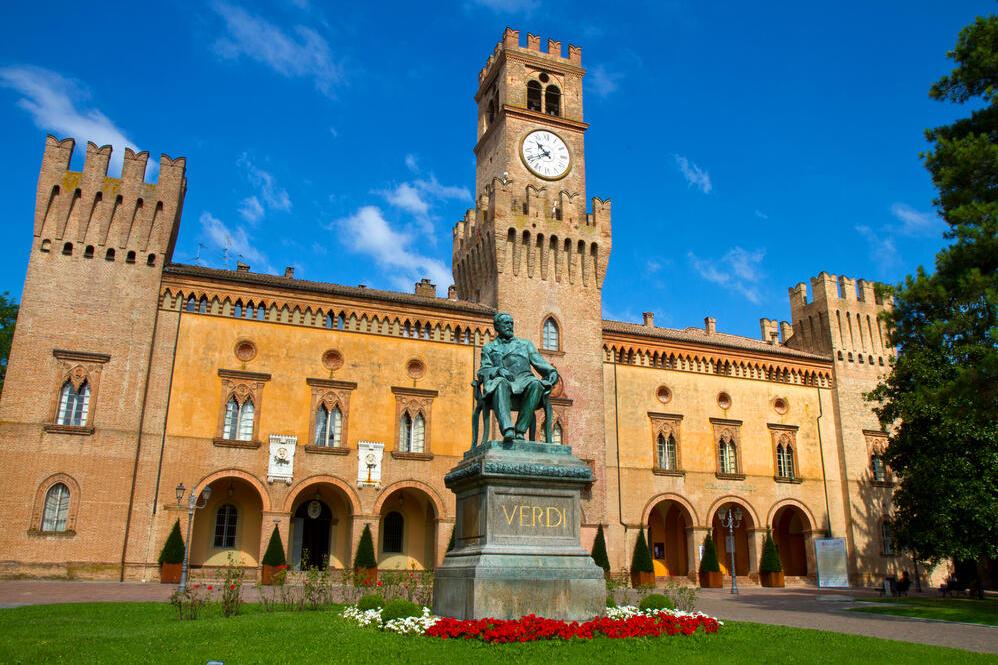 Piazza Verdi in Busseto
