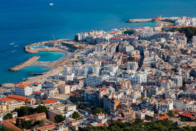 Panoramablick auf Algier