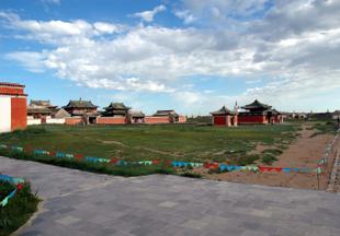 Umgebung am Kloster Erdene Dsuu