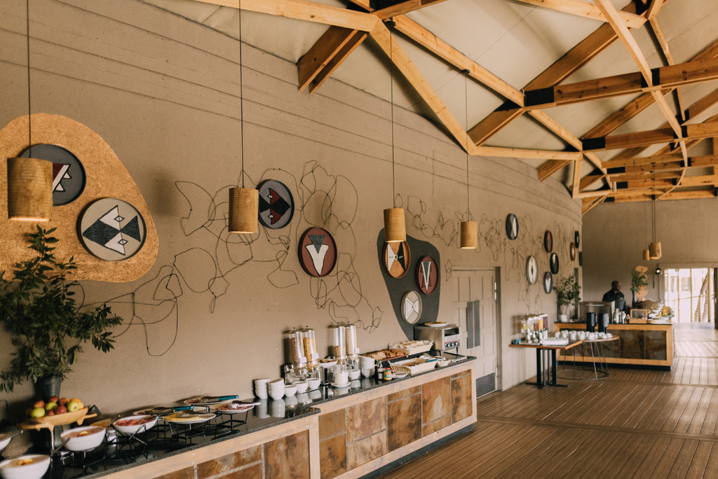 Buffet im Restaurant
