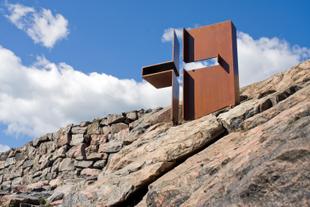 Kreuz auf der Felsenkirche