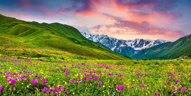 Georgien Landschaft