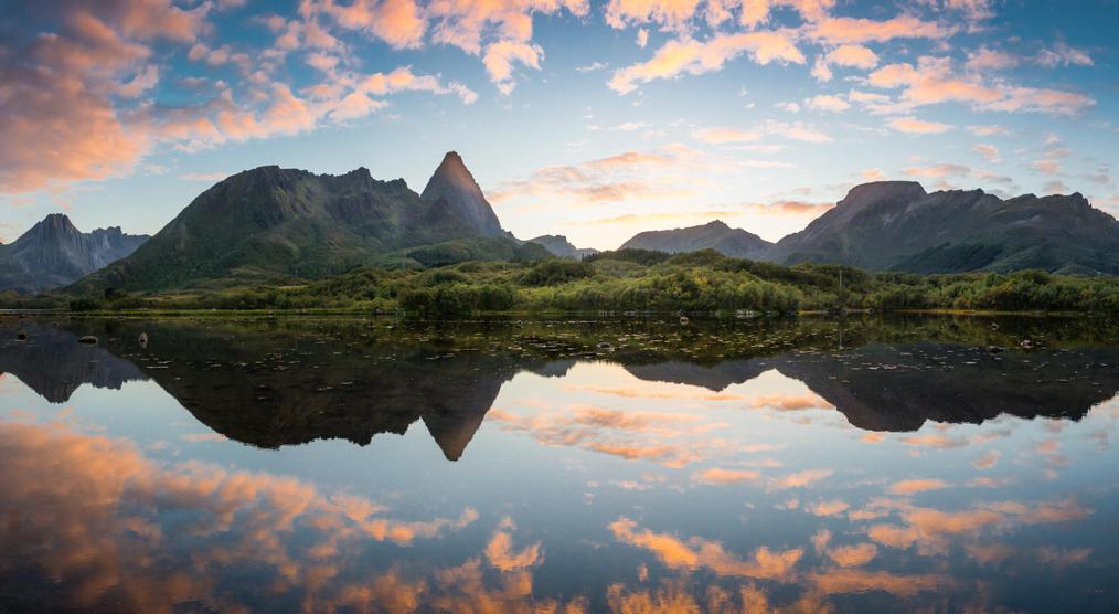 Vesteralen Sonnenuntergang