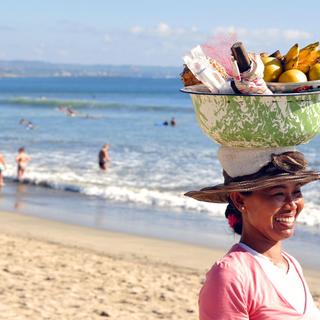 Strand Kuta auf Bali 