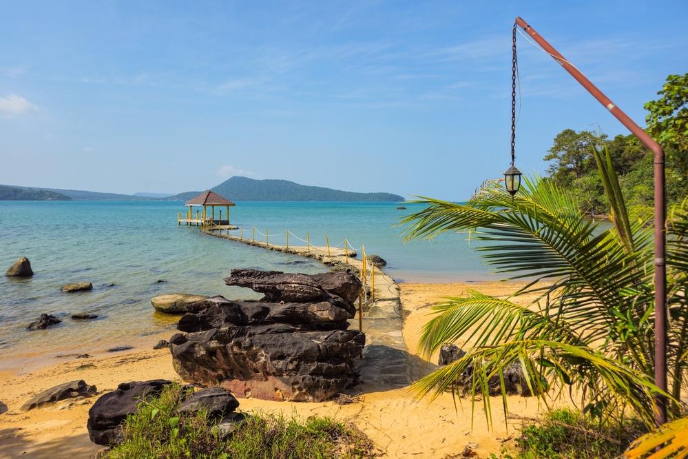 Meer in Koh Rong Sanloem