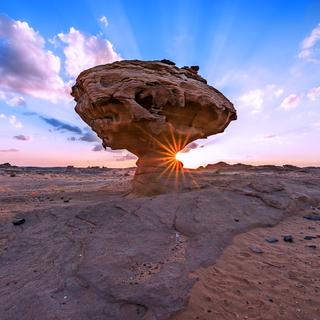 Felsformation in Alula