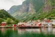 Blick auf Flåm