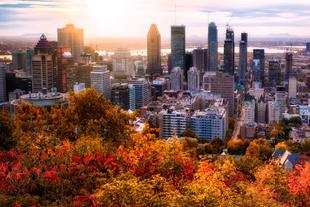 Kanada 15 Tage Rundreise, Höhepunkte im Osten, Montrealer Sonnenaufgang
