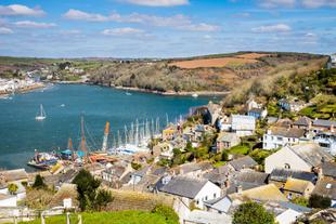 Blick auf Fowey