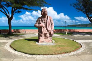 Christoph Kolumbus Statue in Baracoa