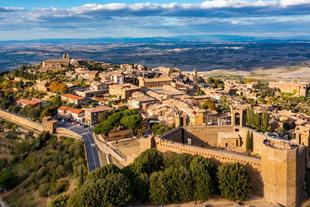 Blick auf Montalcino