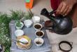 Traditionelle Kaffeezeremonie