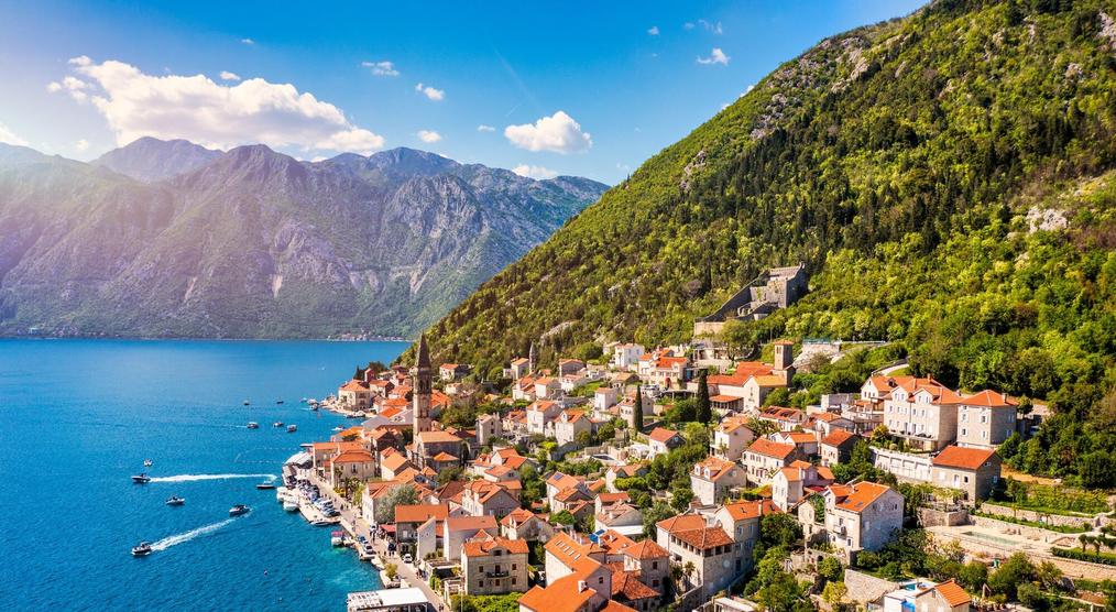 Bucht von Kotor auf einer Montenegro Reise