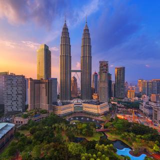 Skyline von Kuala Lumpur 