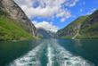 Fährenfahrt im Geirangerfjord