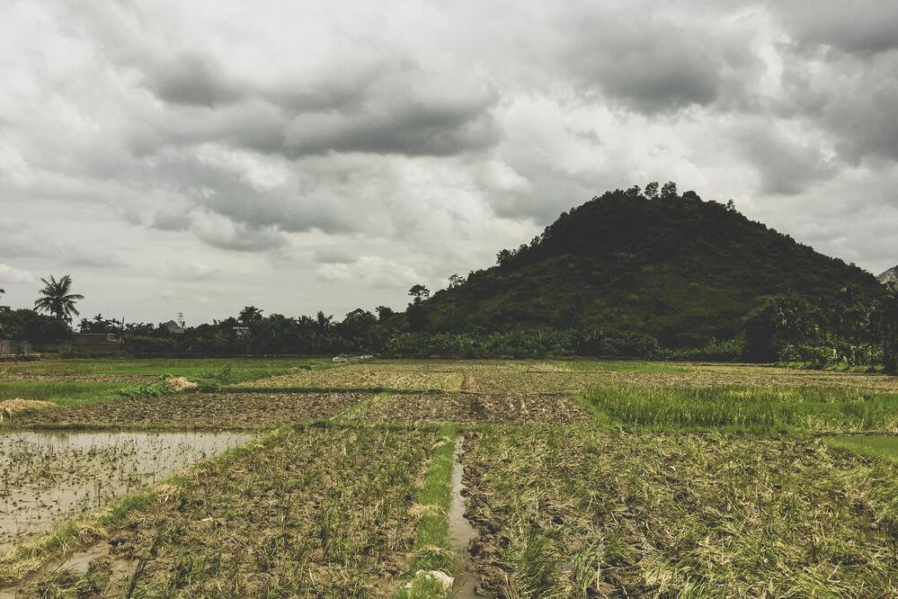 Vietnamesisches Dorf Yen Duc
