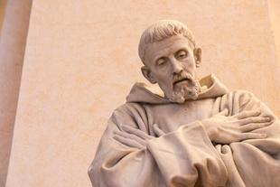 Statue des heiligen Franziskus