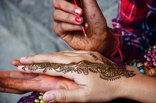 Henna Malerei