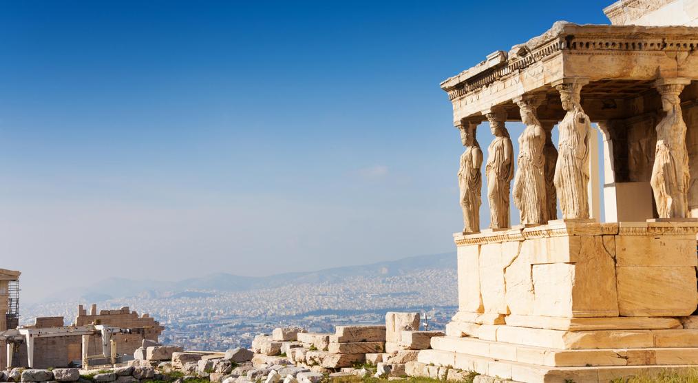 Aussicht auf Erechtheion