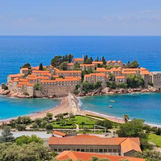 Die Insel Sveti Stefan