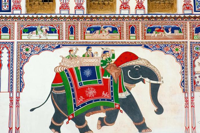 Haveli in der Shekhawati-Region