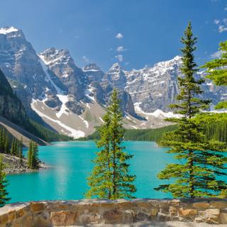Blick auf den Lake Louise 