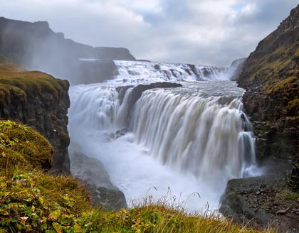 Blick auf den Gullfoss