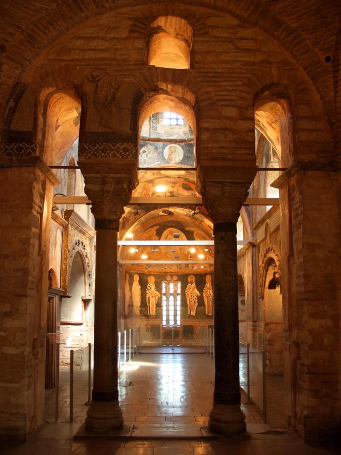 Innenraum der Chora Kirche