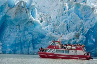 Bootsfahrt zum Grey Gletscher im Los Glaciares Nationalpark